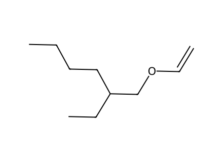 2-Ethylhexyl Vinyl Ether molecular structure