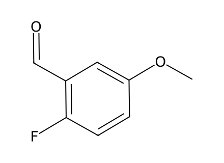 2-Fluoro-5-Methoxybenzaldehyde molecular structure