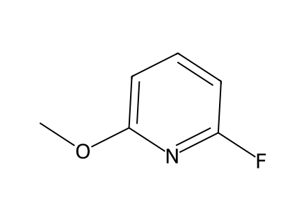 2-Fluoro-6-methoxypyridine molecular structure