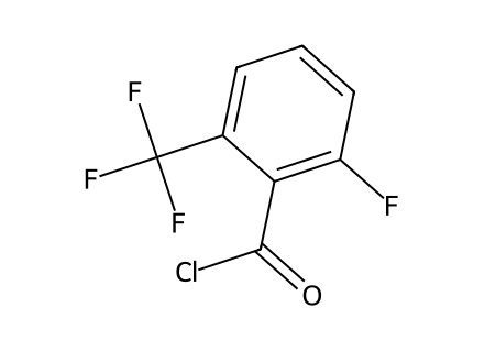 2-Fluoro-6-(trifluoromethyl)benzoyl chloride molecular structure