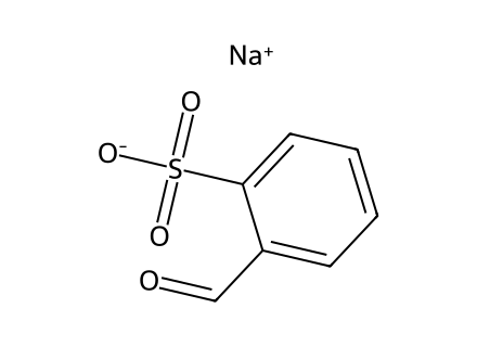 2-Formylbenzenesulfonic acid sodium salt molecular structure