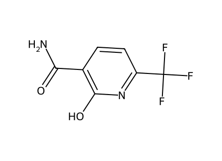 2-Hydroxy-6-(trifluoromethyl)nicotinamide molecular structure