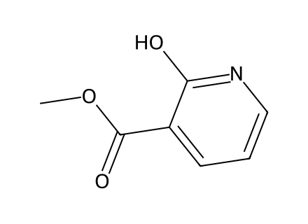 2-Hydroxy-nicotinic acid methyl ester molecular structure