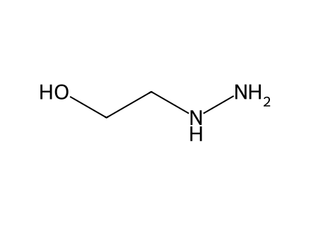 2-Hydroxyethylhydrazine molecular structure