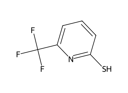 2-Mercapto-6-(trifluoromethyl)pyridine molecular structure