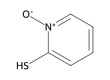 2-mercaptopyridine-n-oxide molecular structure