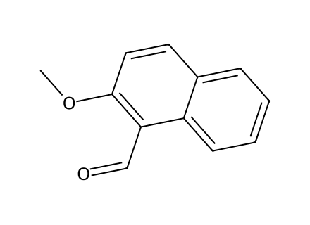 2-Methoxy-1-Naphthaldehyde molecular structure