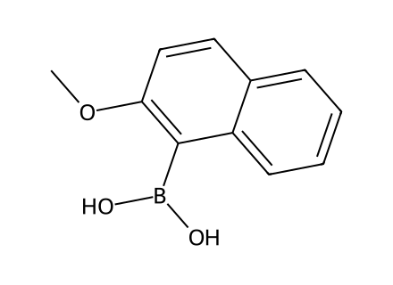 2-Methoxy-1-Naphthaleneboronic Acid molecular structure