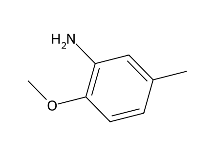 2-Methoxy-5-Methylaniline molecular structure