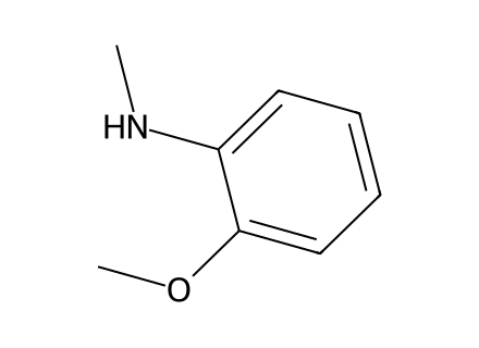 2-Methoxy-N-Methylaniline molecular structure