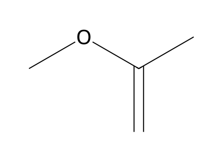 2-methoxypropene molecular structure