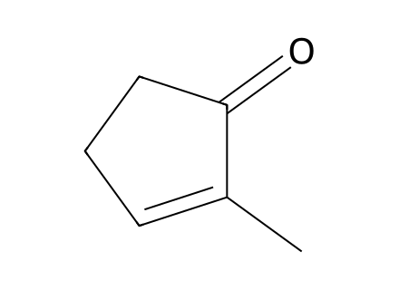 2-Methyl-2-Cyclopenten-1-One molecular structure