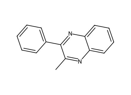 2-methyl-3-phenylquinoxaline molecular structure