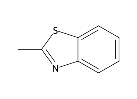 2-methylbenzothiazole molecular structure