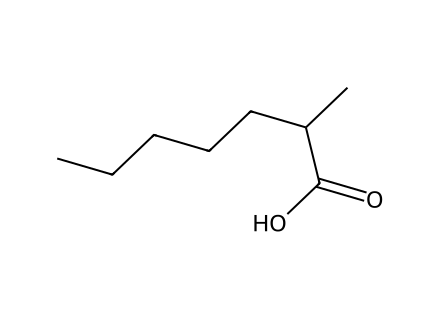 2-Methylheptanoic Acid, 97+% molecular structure