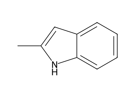 2-Methylindole molecular structure