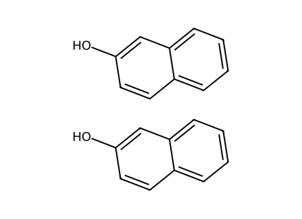 2-Naphthol (Beta Naphthol) molecular structure
