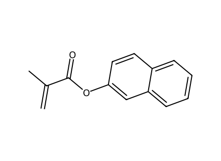 2-Naphthyl methacrylate molecular structure