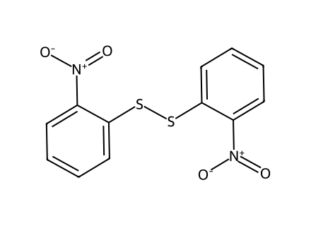 2-Nitrophenyl Disulfide molecular structure