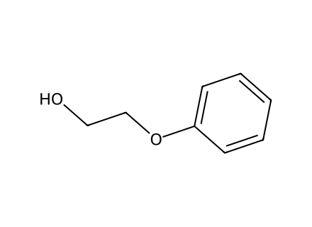 2-Phenoxyethanol molecular structure