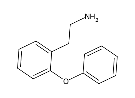 2-phenoxyphenethylamine molecular structure
