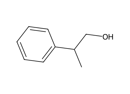 2-Phenyl-1-Propanol molecular structure