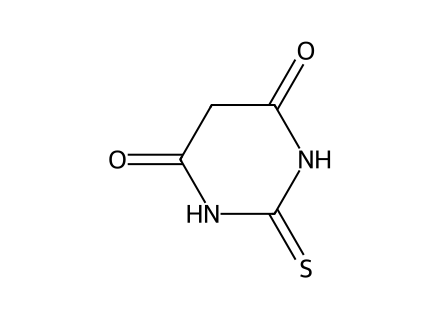 2-Thiobarbituric Acid molecular structure