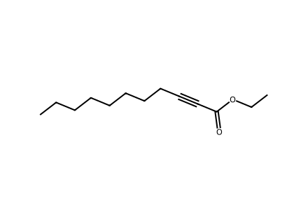 2-Undecynoic Acid Ethyl Ester molecular structure