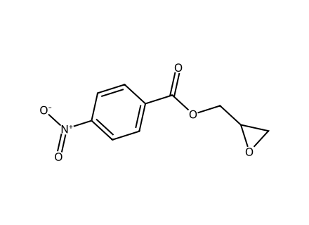 (2S)-(+)-Glycidyl 4-Nitrobenzoate molecular structure