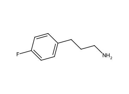 3-(4-Fluoro-phenyl)-propylamine molecular structure