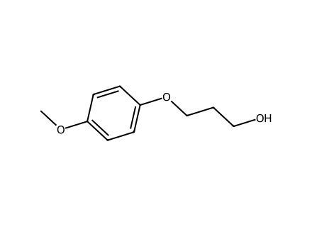 3-(4-Methoxyphenoxy)Propanol molecular structure