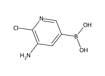 3-Amino-2-chloropyridine-5-boronic acid, pinacol ester molecular structure