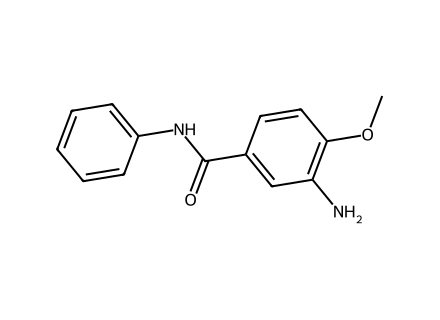 3-Amino-4-methoxybenzanilide molecular structure