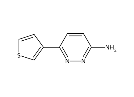 3-Amino-6-Thien-3-Ylpyridazine molecular structure