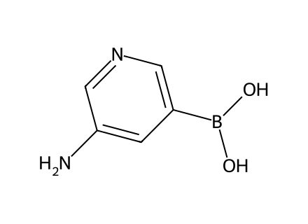 3-Aminopyridine-5-boronic acid, pinacol ester molecular structure