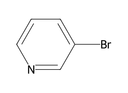 3-Bromopyridine molecular structure