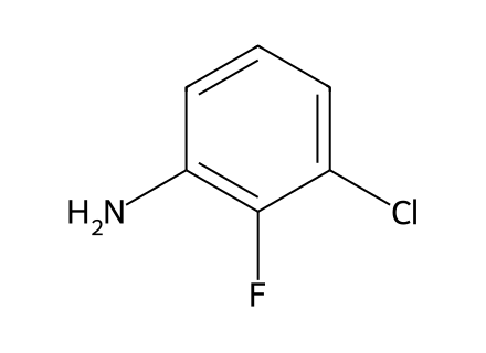 3-Chloro-2-fluoroaniline molecular structure