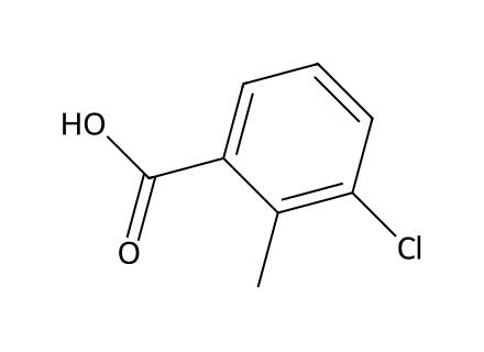 3-Chloro-2-Methylbenzoic Acid molecular structure