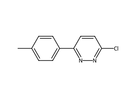3-Chloro-6-p-tolylpyridazine molecular structure