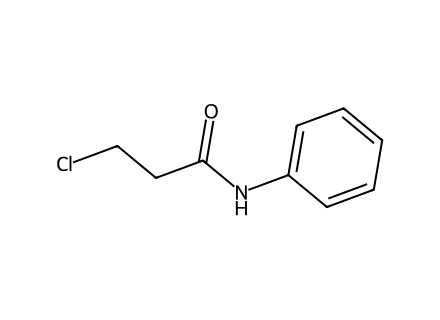 3-Chloro-N-Phenylpropionamide molecular structure
