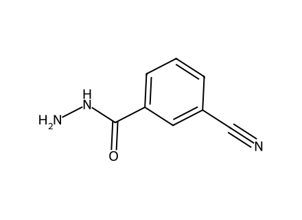 3-Cyanobenzohydrazide molecular structure