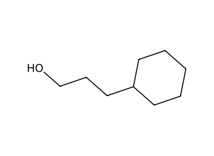 3-Cyclohexyl-1-Propanol molecular structure