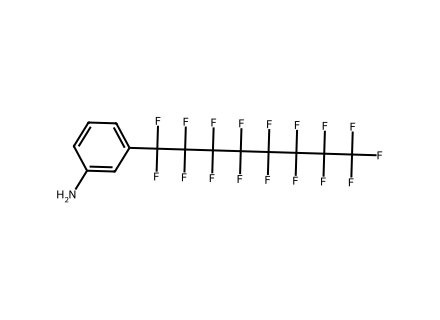 3-(Heptadecafluorooctyl)Aniline molecular structure