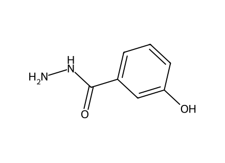 3-Hydroxybenzoic Hydrazide molecular structure
