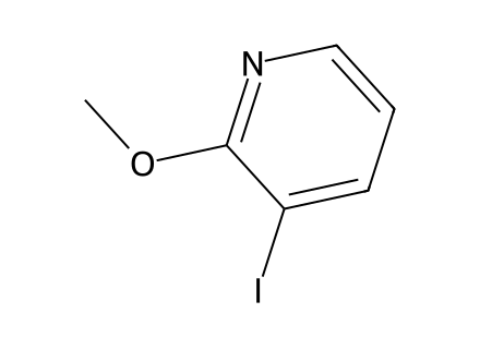 3-Iodo-2-Methoxypyridine molecular structure