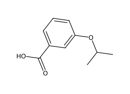 3-isopropoxybenzoic-acid molecular structure