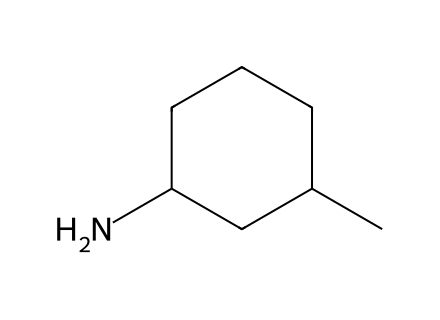 (3-Methylcyclohexyl)amine molecular structure
