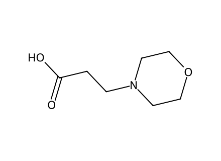 3-Morpholin-4-yl-propionic acid molecular structure