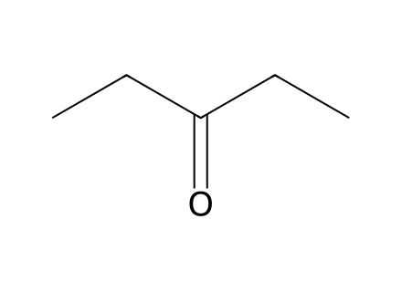 3-Pentanone, 99+% molecular structure