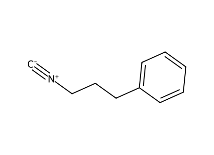 3-Phenylpropyl isocyanide molecular structure